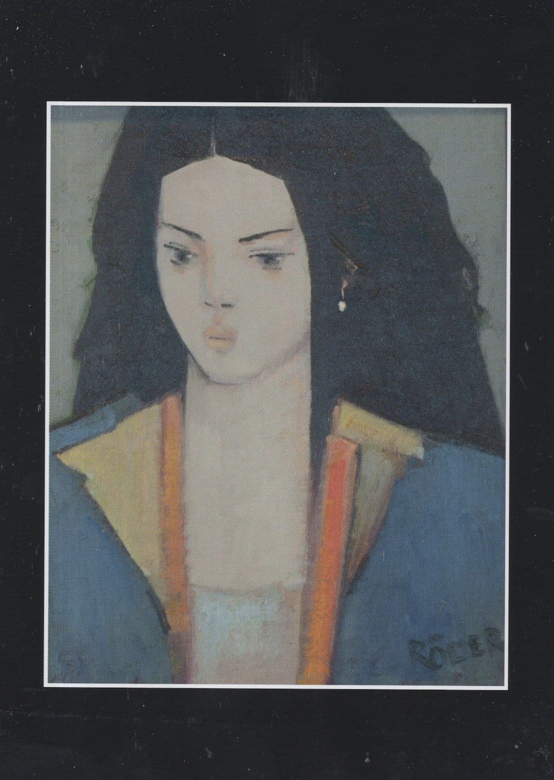 Marie Endre Roder German Art Deco Painting Postcard