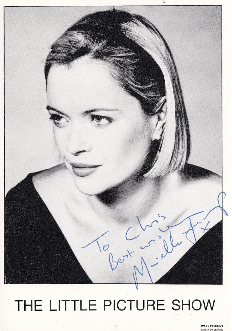 Mariella Frostrup The Little Picture Show Hand Signed Cast Card Photo