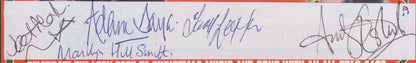 Marilyn Hill Smith Tony Leyton BBC Radio Adam Daye Hand Signed Theatre Flyer