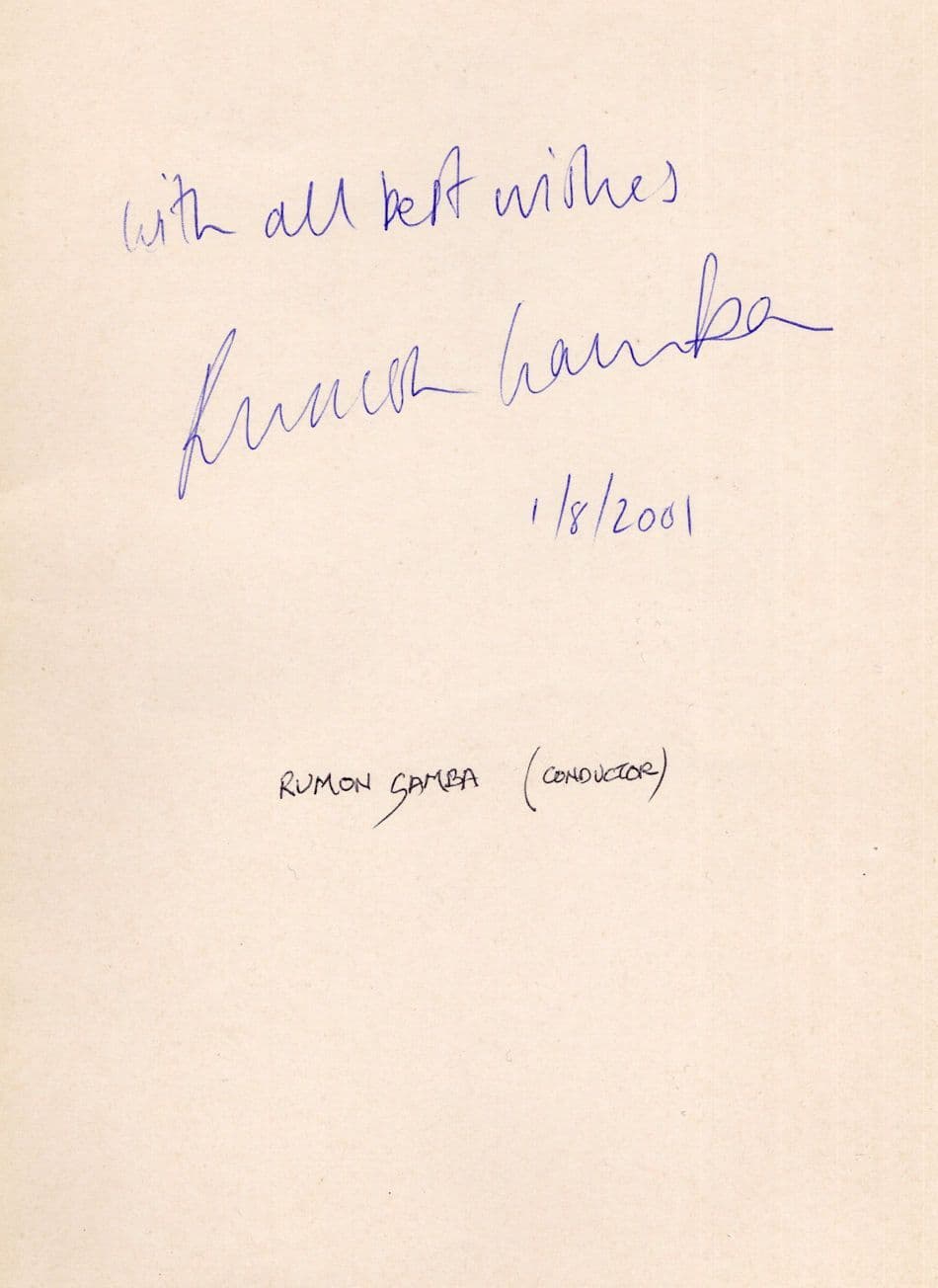 Marilyn Horne Classical Music Opera Soprano Hand Signed Autograph