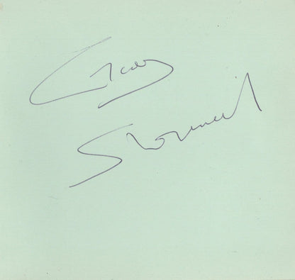 Marilyn Marny Trounson Ballet Hand Signed Autograph Page