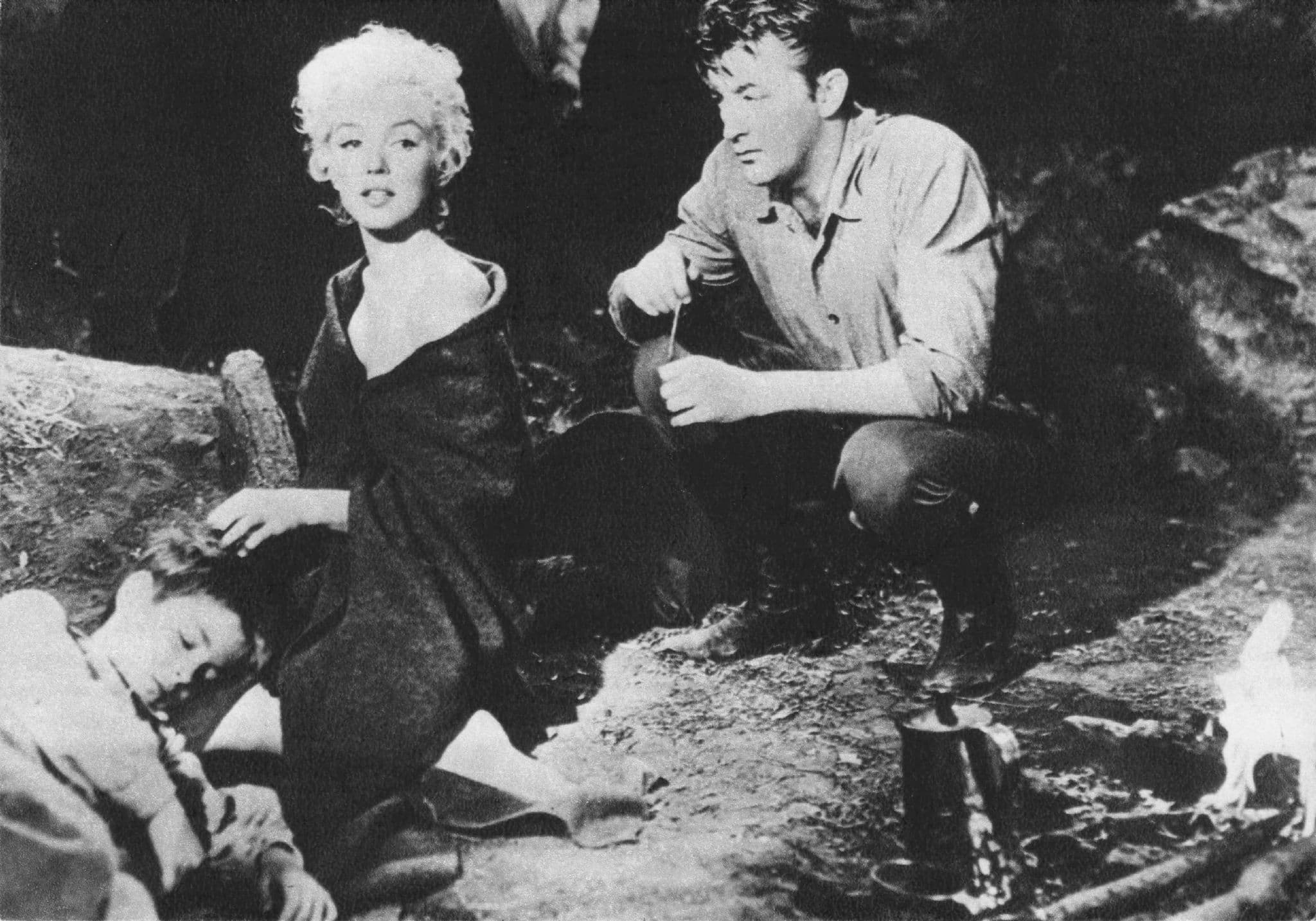 Marilyn Monroe Rivere Sans Retour French Rare Film Postcard