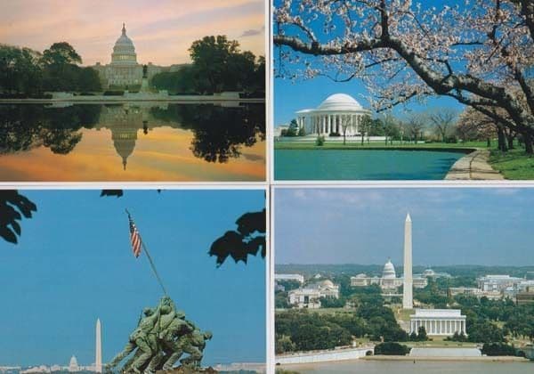 Marine Memorial Military Jefferson Postcard Washington USA MINT Postcard +3 More