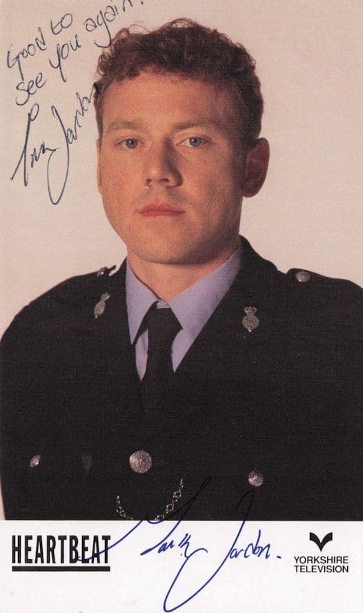 Mark Jordan PC Bellamy Heartbeat RARE HAND Signed Cast Card Photo