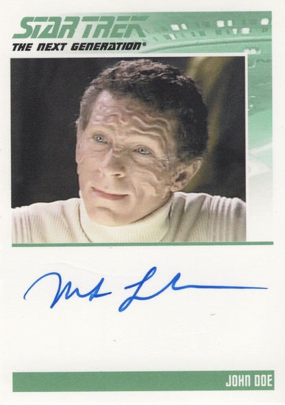 Mark La Mura Star Trek Hand Signed Trading Autograph Card