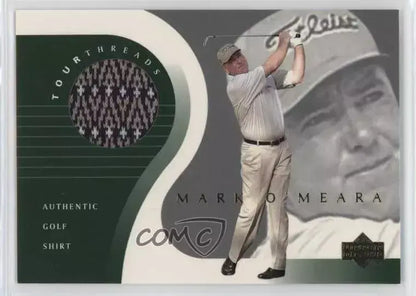 Mark O'Meara Original Worn Shirt Golf Tour Rare Limited Threads Card