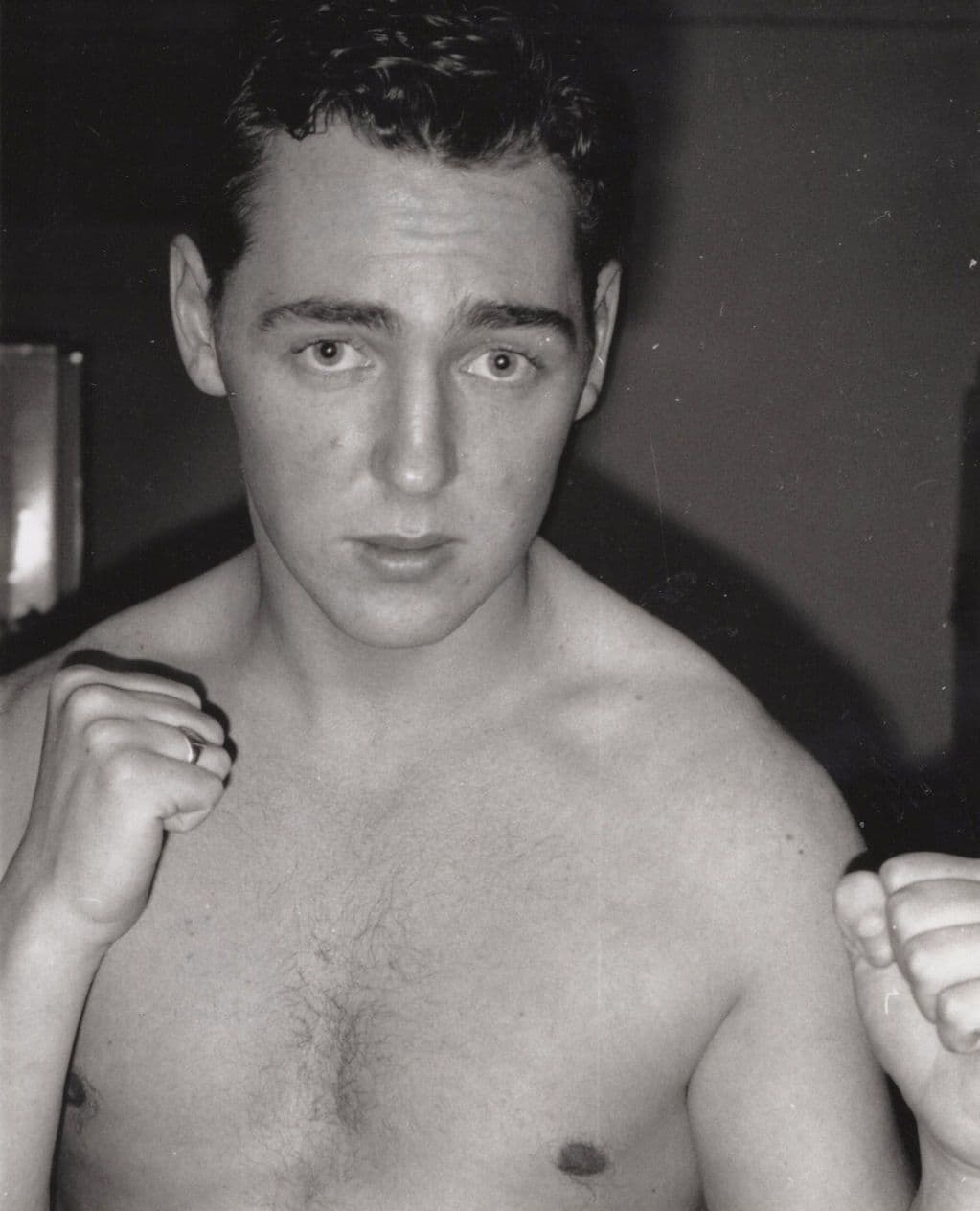 Mark Spencer Newcastle Boxer Rare Media Boxing Photo