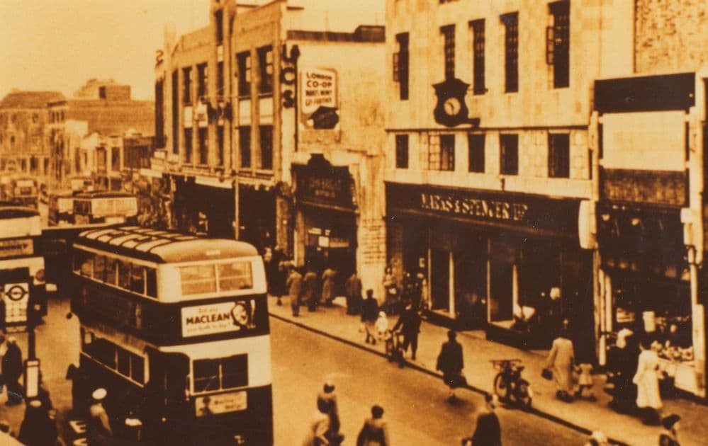 Marks & Spencers South Street Romford Essex Postcard