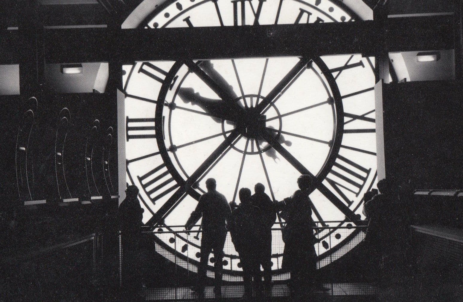 Markus Baumann Musee D'Orsay Paris Amazing French Clock Photo Postcard