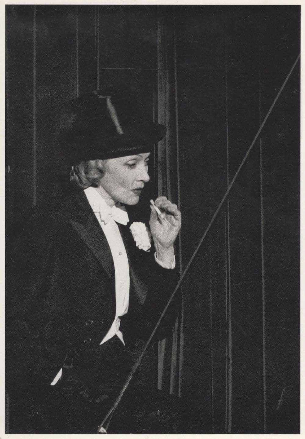 Marlene Dietrich in New York City 1959 Rare Film Star Postcard