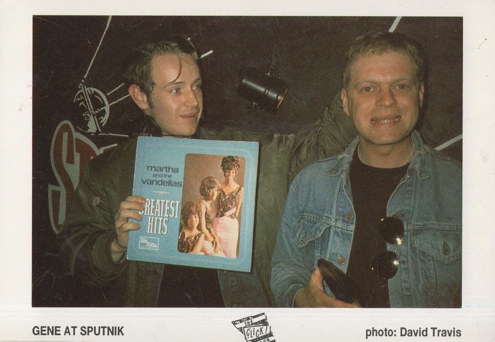 Martha & The Vandelas Gene Britpop Group At Birmingham Pub Postcard
