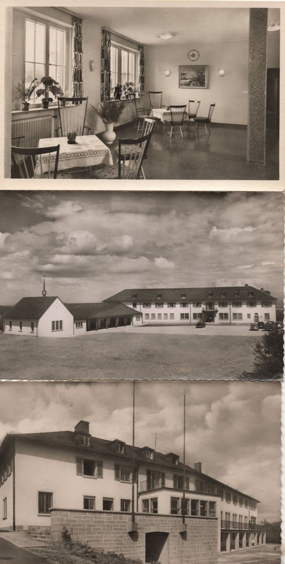 Martin Butzer Haus Hotel Bad Durkheim 3x German Postcard s 50 x Autographs