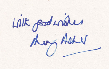 Mary Archer Solar Power Scientist Hand Signed Card + Photo Ephemera