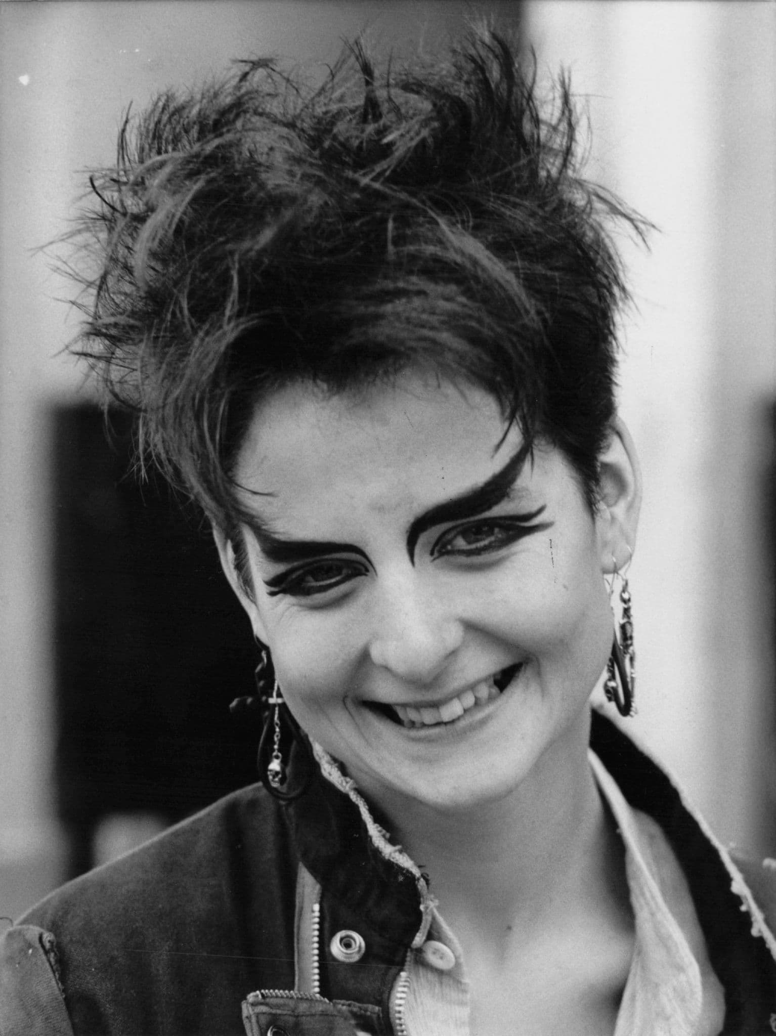 Mary Smith Punk Rocker Gets Haircut BBC TV Eastenders 1985 Press Photo