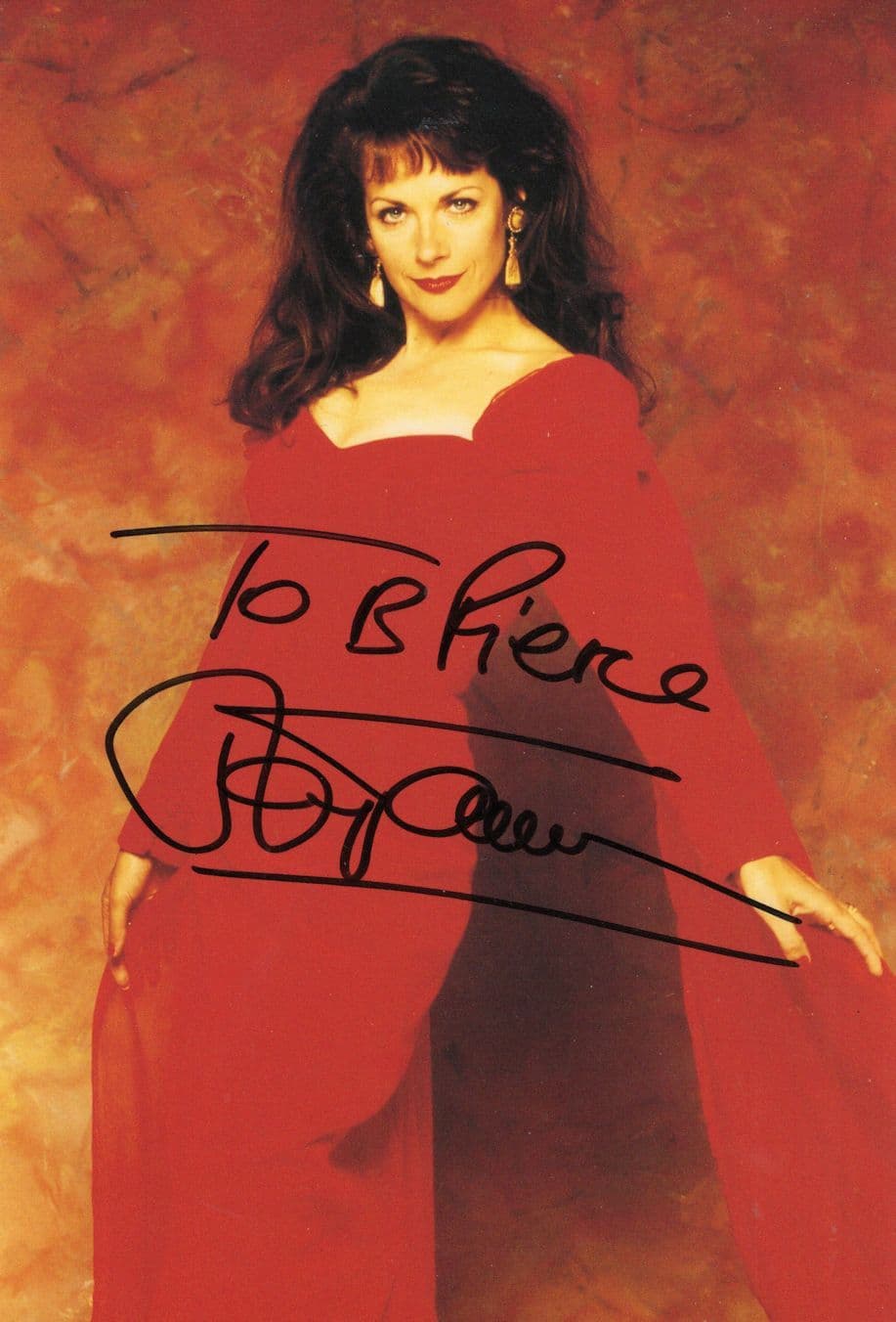 Mary Tamm as Porta Loomis in Headless Dr Who Hand Signed Photo