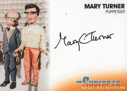 Mary Turner Gerry Anderson Supercar Puppeteer Autograph Card
