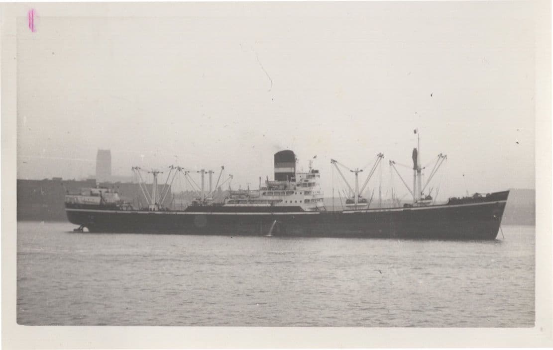 Maskeliya Brocklebank Cargo Ship Vintage Rare Photo