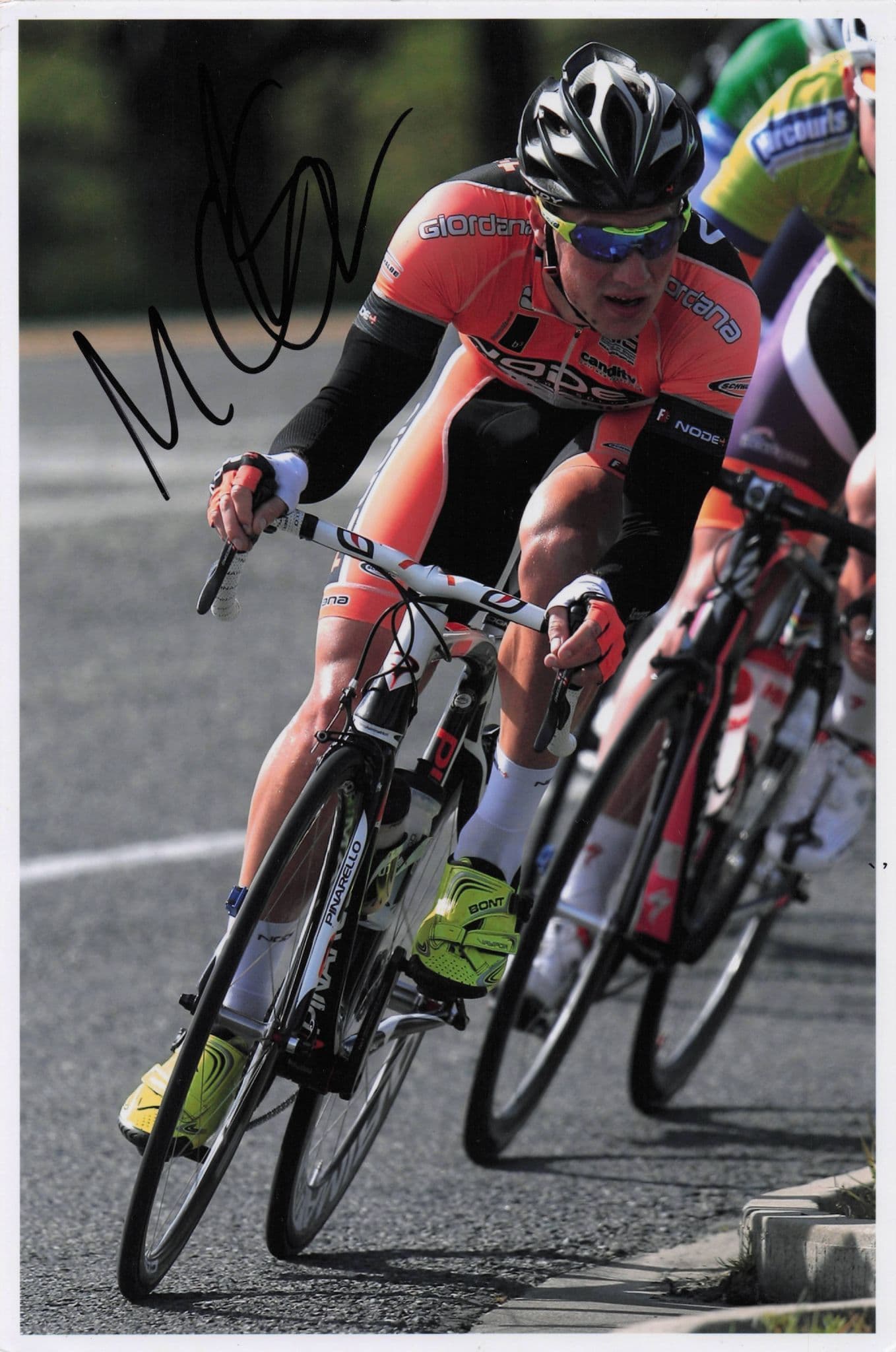Matt Cronshaw UK Cyclist Cycling New Zealand Tour 12x8 Hand Signed Photo
