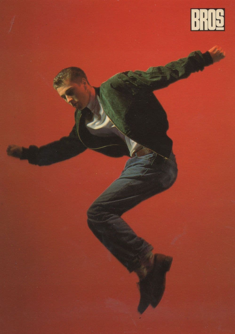 Matt Goss Of Bros Rare 1980s Postcard