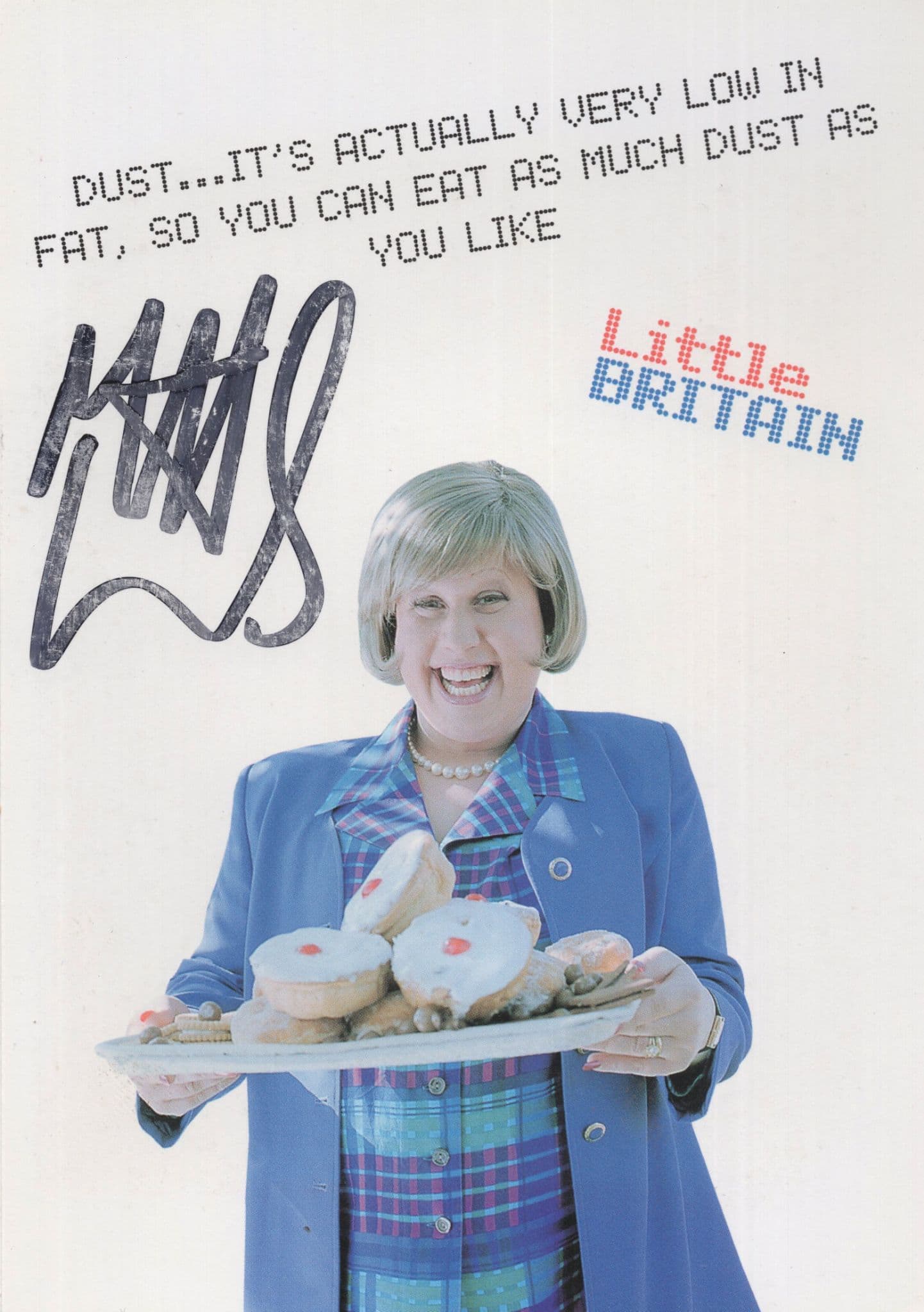 Matt Lucas As Marjorie Dawes Little Britain Hand Signed Photo