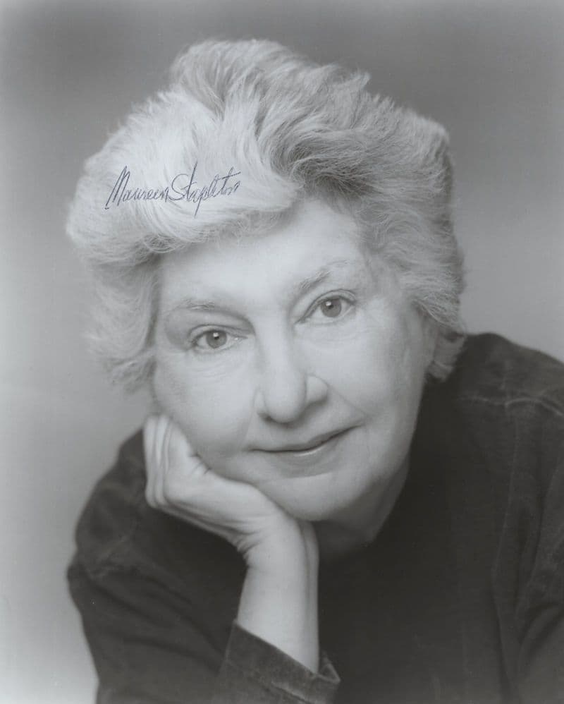 Maureen Stapleton Vintage Actress Large 10x8 Hand Signed Photo