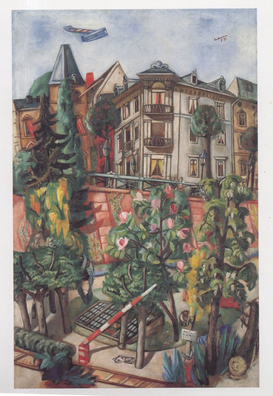 Max Beckmann The Nizza In Frankfurt AM Maine Painting Postcard