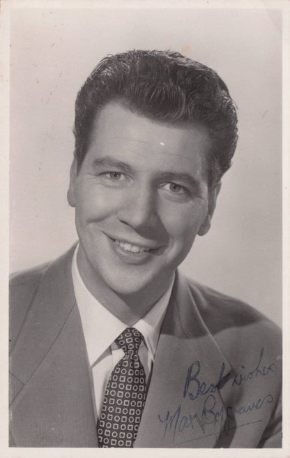 Max Bygraves in Charley Moon Film Vintage Hand Signed Photo