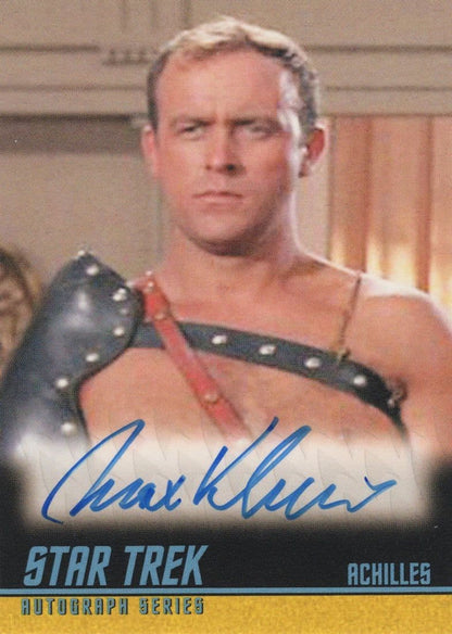 Max Kleven Star Trek The Original Series Hand Signed Photo Card
