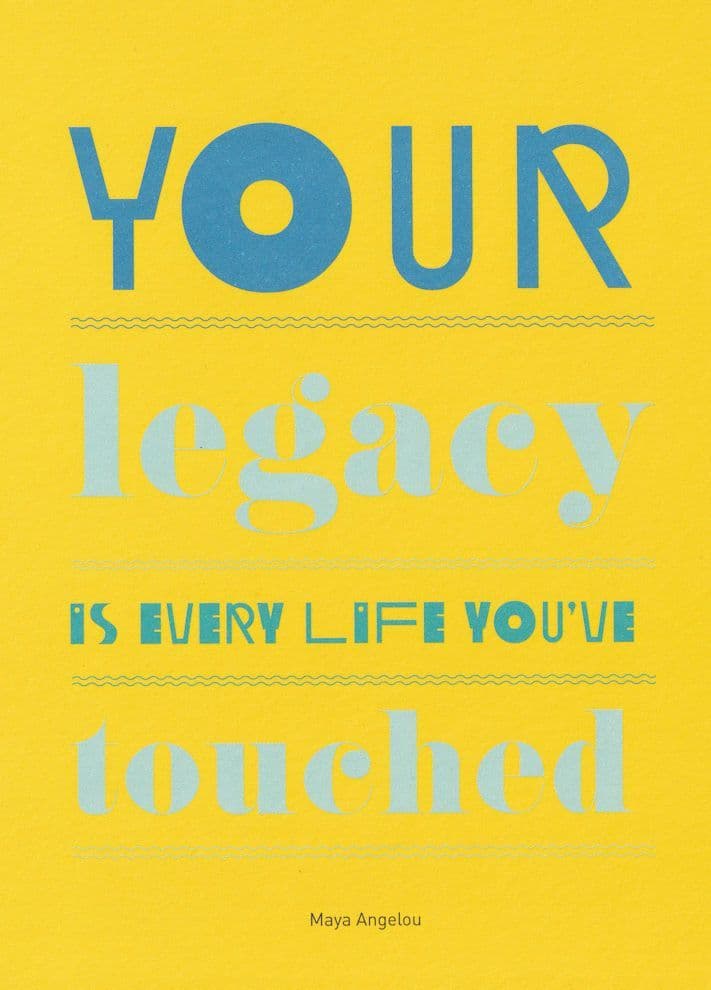 Maya Angelou American Book Poet Author Quotation Postcard