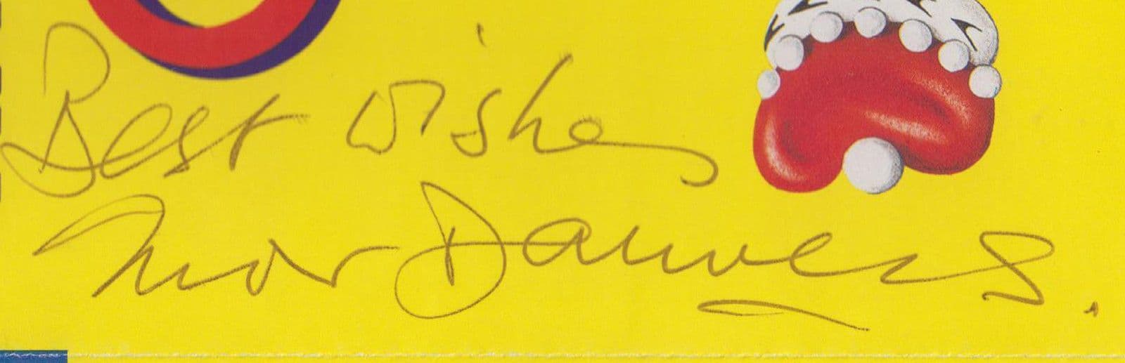 Me & My Girl London Adelphi Musical Hand Signed Theatre Flyer
