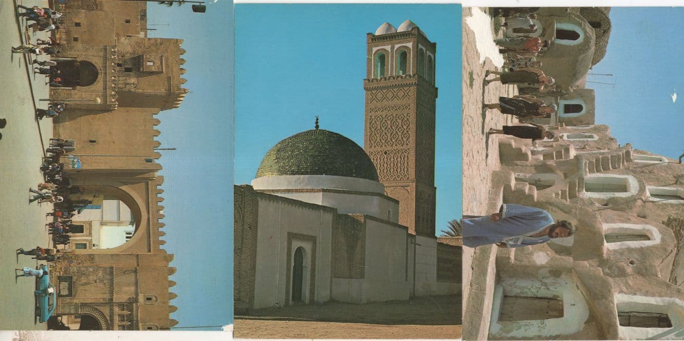 Medenine Les Ghorfas Tunis Fashion Tozeur Bab Eddiouan 3x Postcard