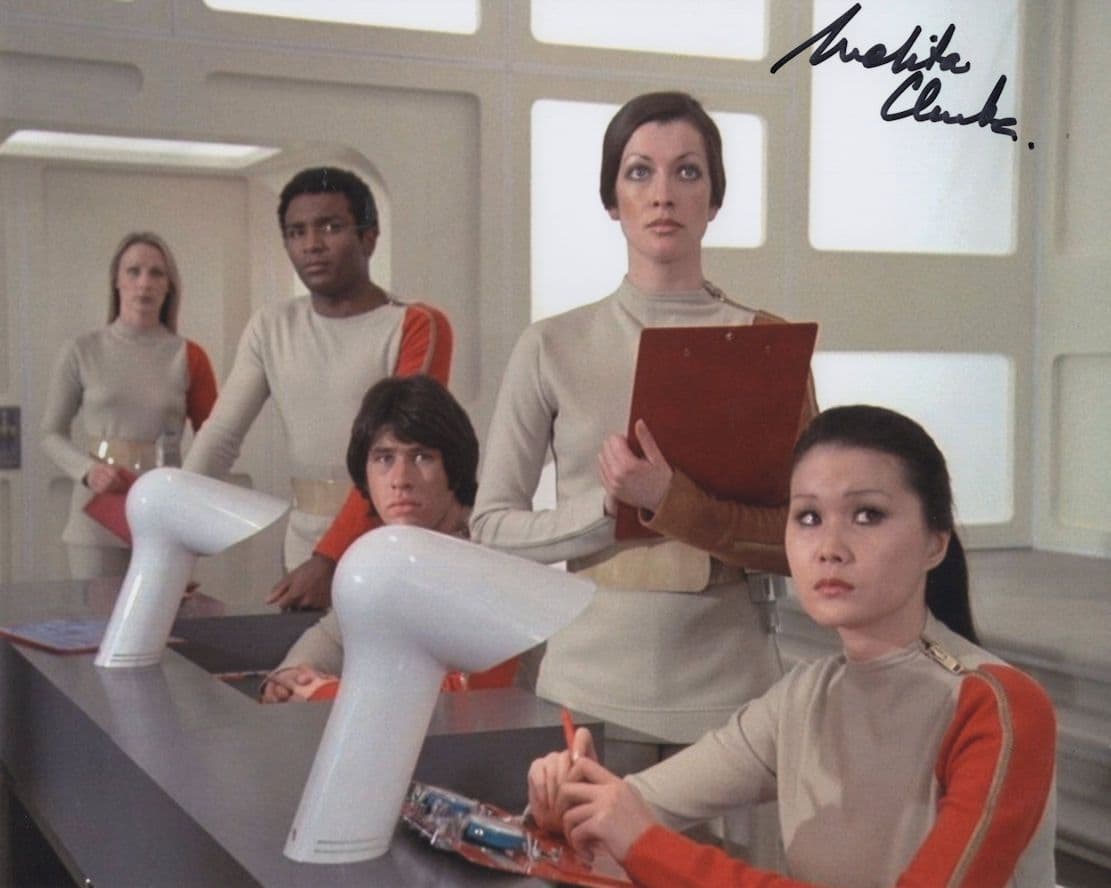Melita Clarke Space 1999 TV Show 10x8 Hand Signed Photo