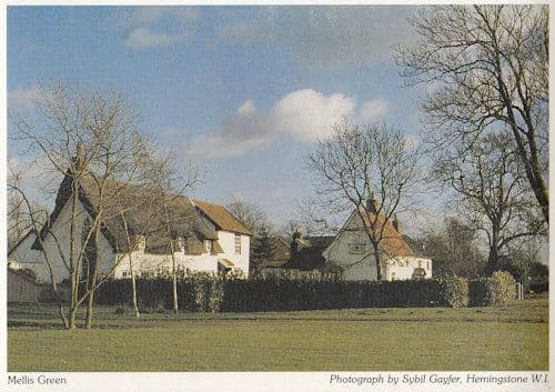 Mellis Green Suffolk Postcard