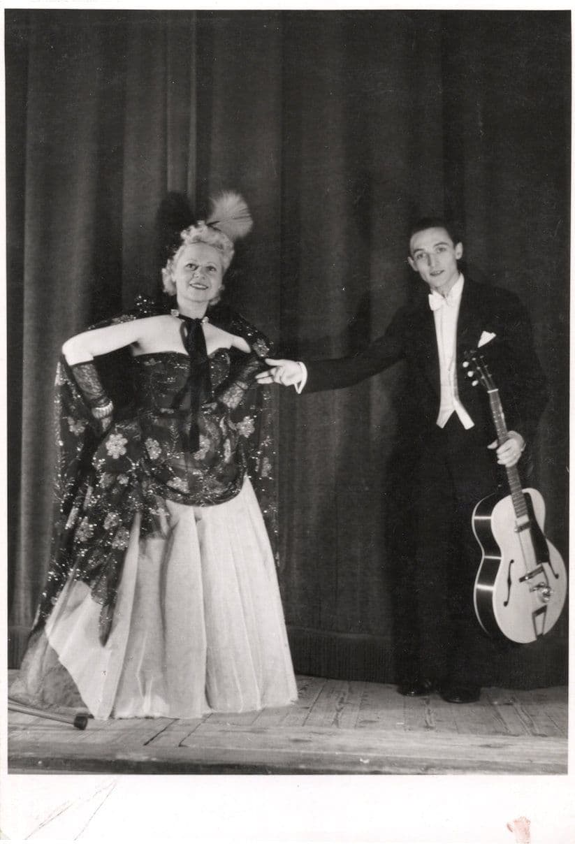 Mia Martini Carlo Rix Italian Classical Singer Swiss Old Photo