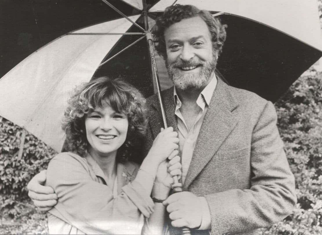 Michael Caine Educating Rita BBC TV 1986 Premiere Xmas Press Photo