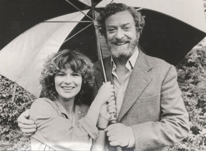 Michael Caine Educating Rita BBC TV 1986 Premiere Xmas Press Photo