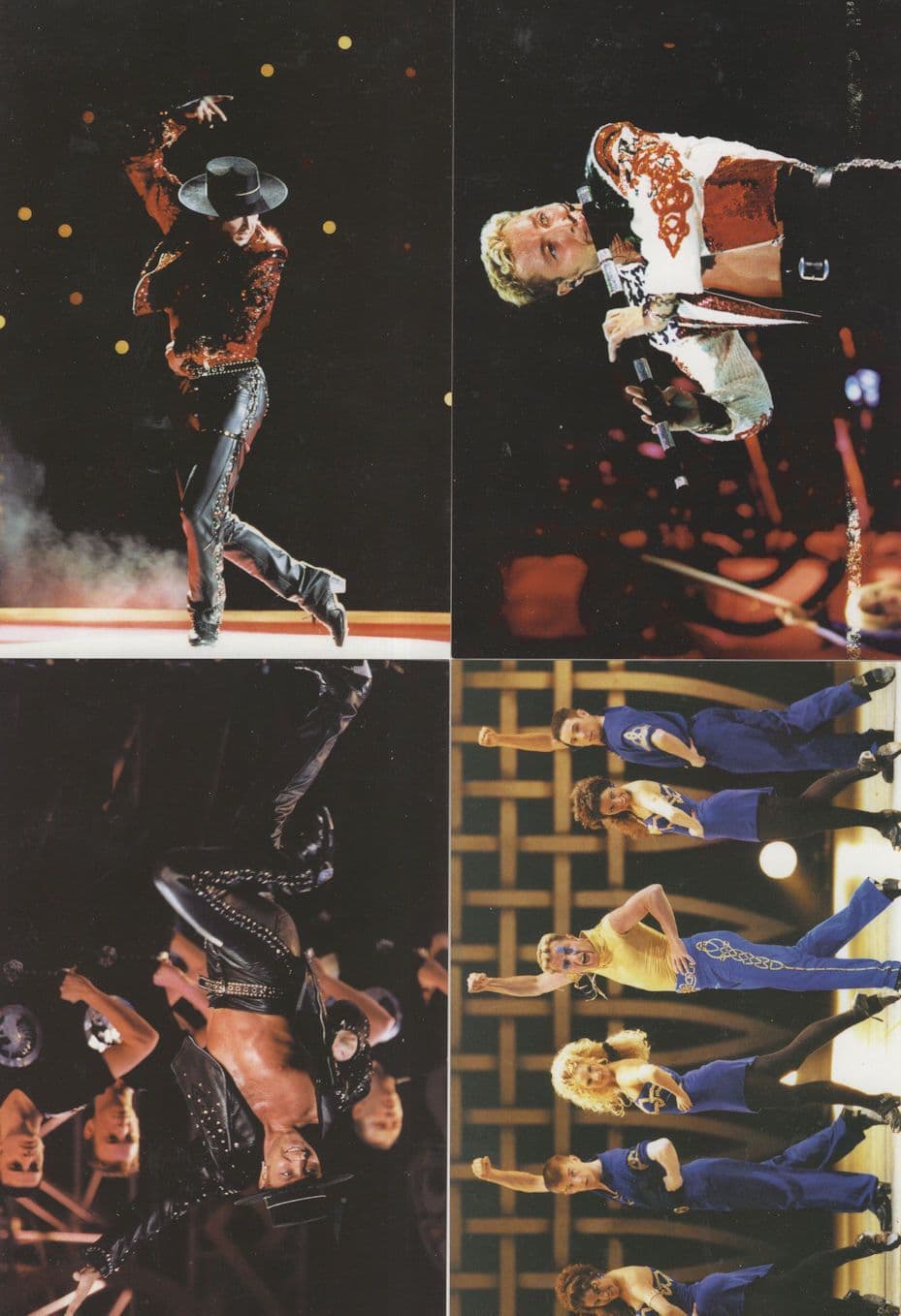 Michael Flatley Irish Ireland Dancing Feet Of Flames 4x Postcard s