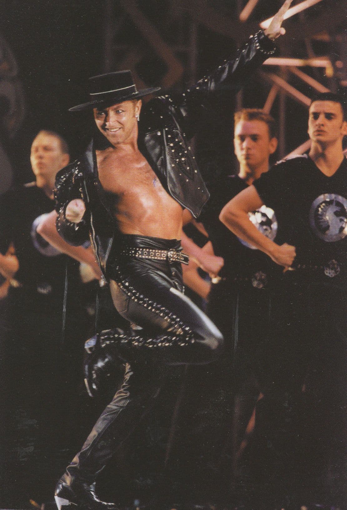 Michael Flatley Irish Live Dancing Dance Theatre Advertising Postcard