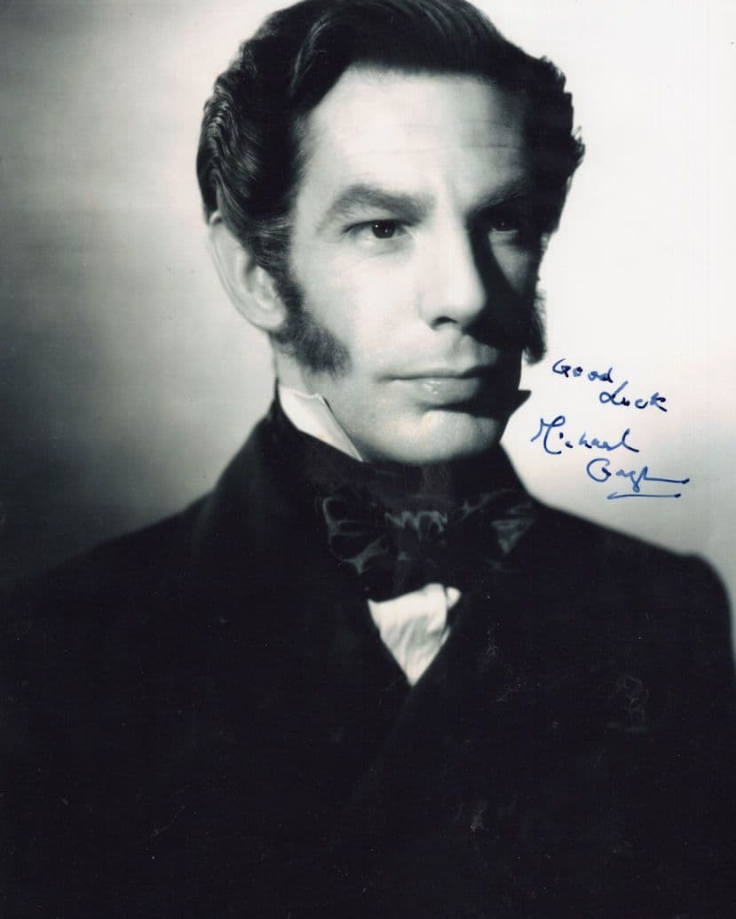 Michael Gough Hammer Horror Films Dracula Batman 10x8 Hand Signed Photo