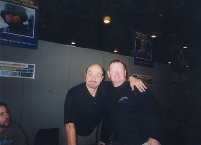 Michael Ironside Total Recall Arnie 10x8 Hand Signed 2x COA Photo s
