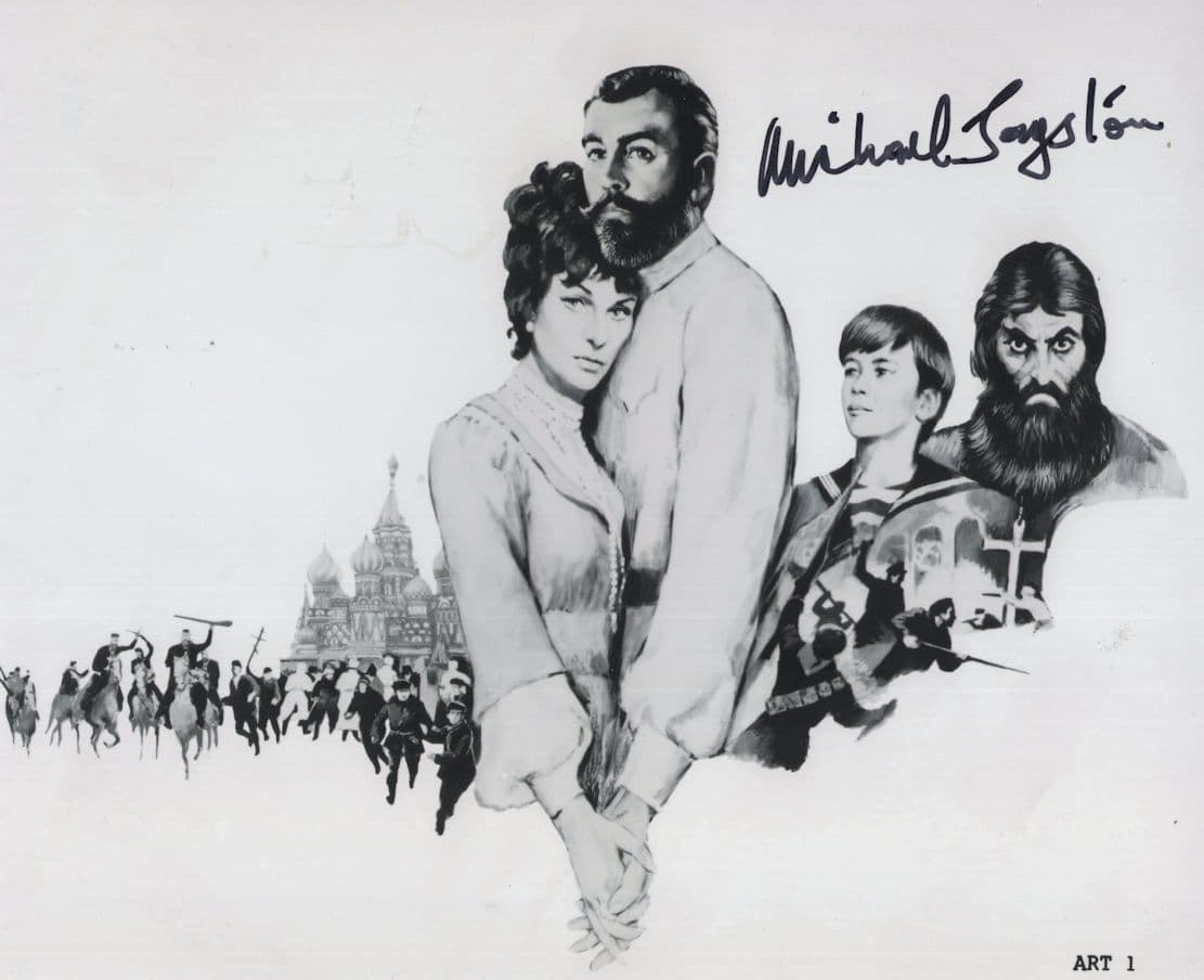 Michael Jayston Nicholas & Alexander 10x8 Hand Signed Photo