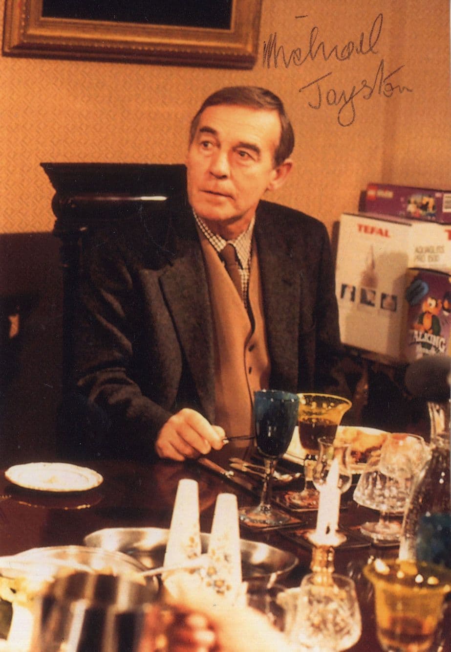 Michael Jayston Superb Undedicated Hand Signed Photo