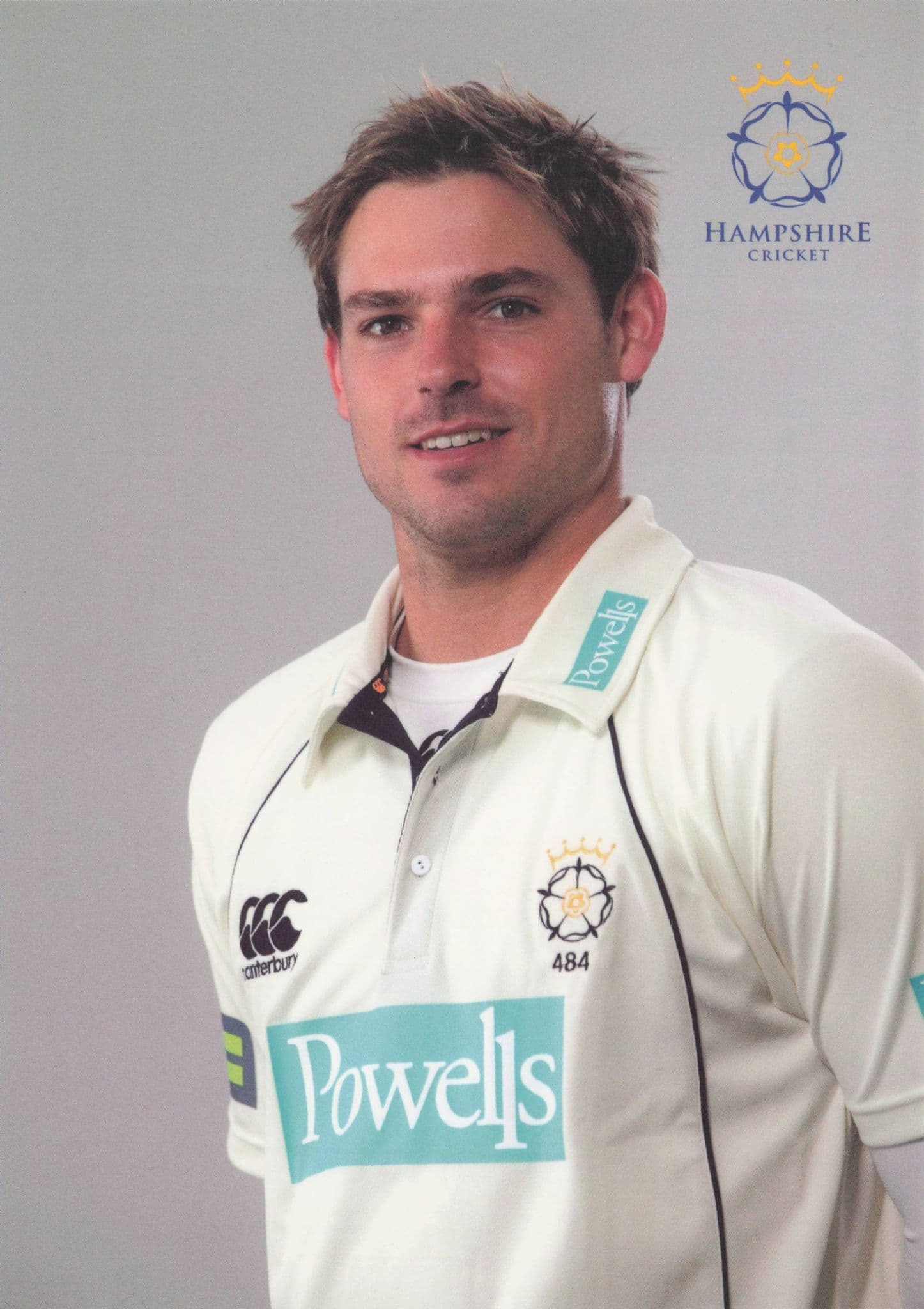 Michael John Lumb Hampshire Cricket Team Player Rose Bowl 2008 Postcard