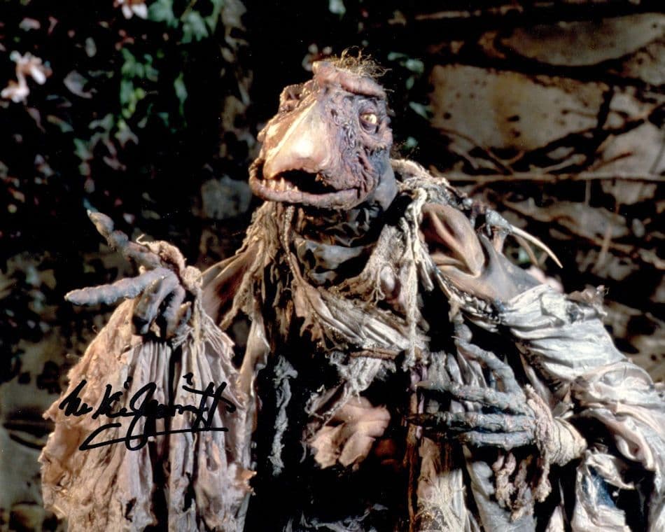 Michael Kilgarriff Dark Crystal Doctor Dr Who Large 10x8 Hand Signed Photo