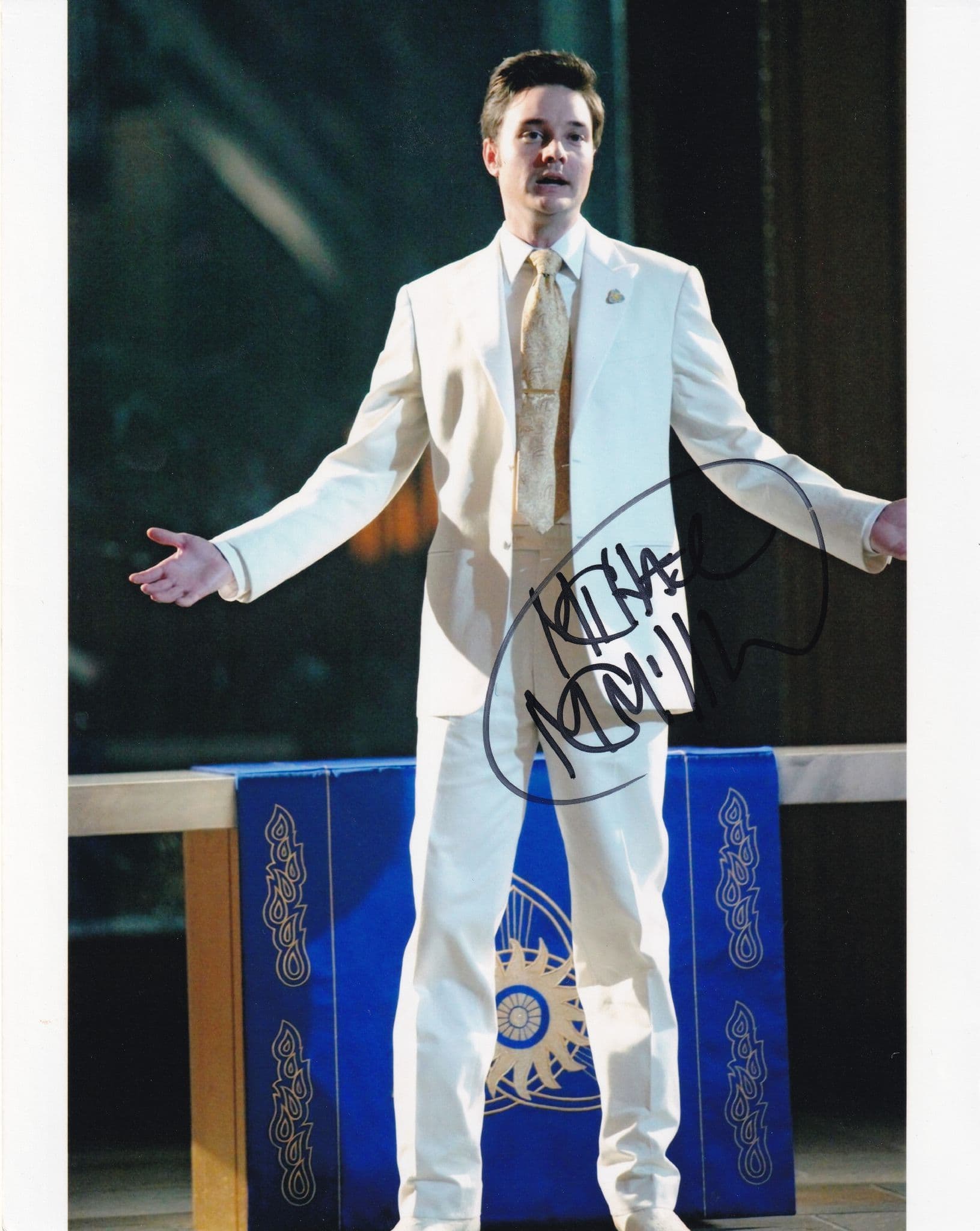 Michael McMillan HBO True Blood Lucid Comic Hand Signed Photo