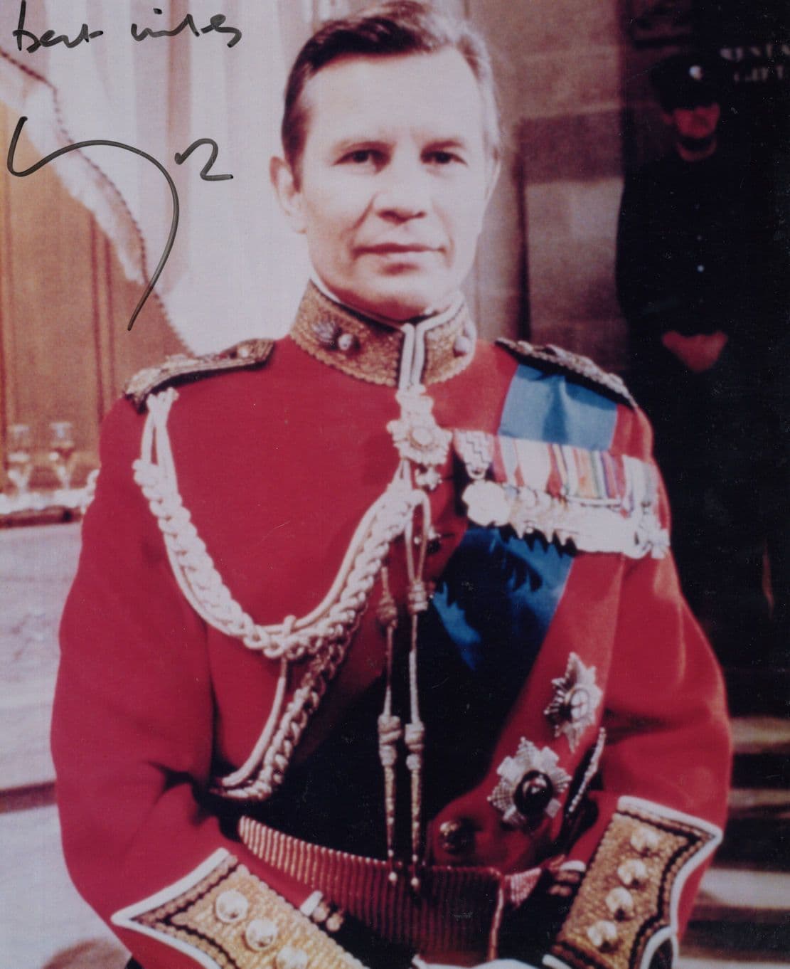 Michael York in Conduct Unbearing Film 10x8 Hand Signed Photo