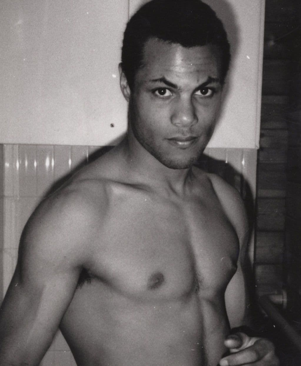 Mickey Lloyd Acton London Boxer Rare Boxing Media Photo