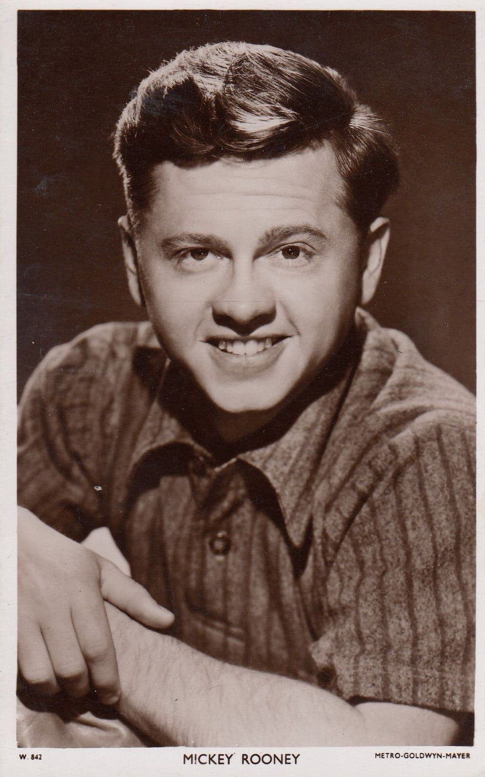 Mickey Rooney Picturegoer Vintage Photo Postcard