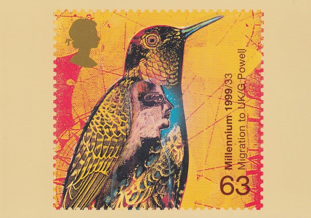 Migration Migrating Bird British To UK Limited Edition Postcard
