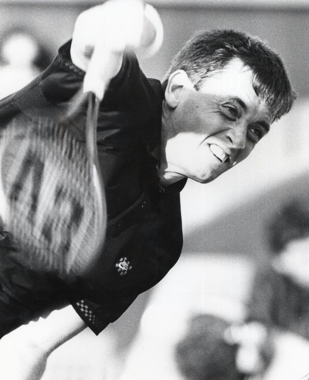 Mikael Pernfors of Sweden Tennis 1986 French Open Large 8x6 Press Photo